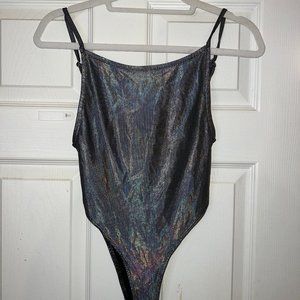Metallic/ Chrome Bodysuit